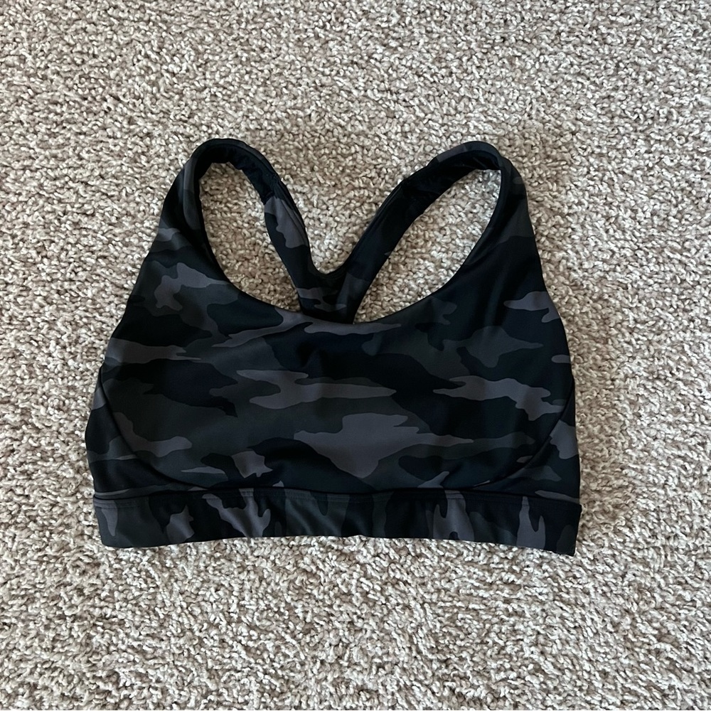 Athleta Ultimate Sports Bra in Camo